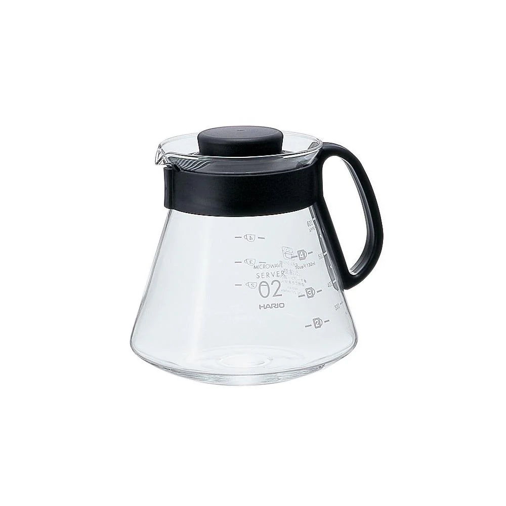 Hario V60 Glass Range Coffee Server Size 02